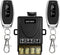 QOFOWIN Wireless Remote Switch with 328 ft Long Range,DC 12V/24V/48V/72V Current Rating 30A,12v