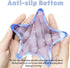 Elbow Gel Wrist Rest for Keyboard and Mouse Transparent Blue Sea Star Pad Cushion Ergonomic Cute Clear Cool Mouse Wrist