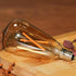 25watt Bulbs, ST38 Bulbs, 6pcs 2200K Repalcement Light Chandelier Wall Sconce Table Lamp Bedroom Living Room Restaurant