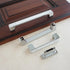 Generic 1.26/3.78/5.04/6.30/8.82 Closet 96mm) Southst Handles for Furniture White Chrome Kit Bedside Table Dresser
