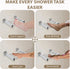 Grab Bar Specialists 200 lbs/ 304 9x 8 Shower Foot Rest and Shaving Pedestal - Wall Mount Folding Shower Ledge/Elevate