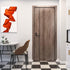 Classic Gray Oak Wood Wallpaper, 85''x15.8'' Peel and Stick Waterproof Vinyl for Countertop and Cabinets