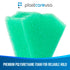 50 Pack PlastCare USA Endodontic Triangle Sponge Holders - Green