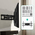 WALI M4 M5 M6 M8, 80 inches Universal TV Mount Hardware Kit Includes Fit Most up to TV/Monitor Mounts (UVSP-N), Black