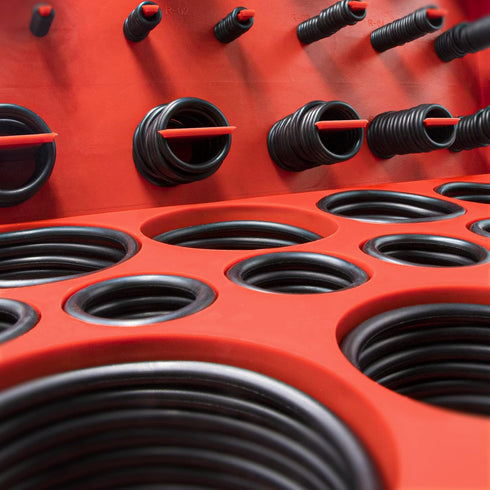 826 Pcs Universal SAE and Metric O-Rings Kit - Standard 32 Metric & Inch Sizes O-Ring Assortment with Picks