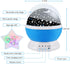 360 4 Bulbs 12 RICTLY Night Light for Kids, Kids Night Light Nebula Degree Rotation - LED Light Color Star Projector