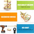 Paint Mixer for Drill, Rust-Proof Paint Stirrer for 1-5 Gallon Bucket, Drill Attachment for Paint, Resin
