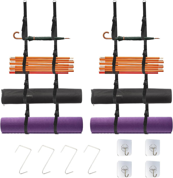 Camping Chair Wall Storage for Garage, Wall Storage Rack, Mounted Organizer System