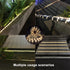 BMTJOVO Waterproof,9.8ft Remote,Timer,8 IP65 Solar LED Strip Lights Outdoor Warm White Solar Powered Strip Lights