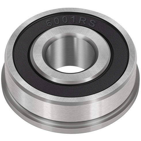 ID 1/2" x OD 1-1/8" Flanged Ball Bearings 10PCs for Lawn Mower, Wheelbarrows, Carts & Hand Trucks Wheel Hub, Alternative to MTD,12118 & Rotary 324 Etc.