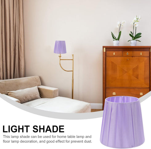 Kallory Modern Table Lamp Shade Light Weight Fabric Cover for Desk Bedside Lamps Easy to Install Elegant Design