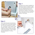 Cam Lock Nut for Furniture, 12pcs 15x12mm Joint Connector Locking Nuts for Furniture Connecting Cam Fittings