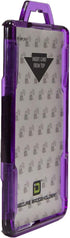 ID Stronghold - Pack of 5 - RFID Blocking Secure Badge Holder - Duolite 2 Card ID Holder - Heavy Duty Plastic ID Badge