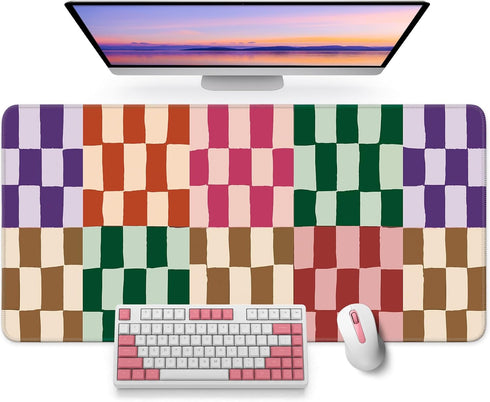 ZapDesk Large Mouse Pad for Desktop, Cute Desk Mat Pad Protector for Work