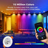 YASIZESOU 2 inch 5W Dimmable 2700-6500K 110V Driver,1 Pack Smart LED Recessed Lighting, WIFI Recessed LED Lights, RGB