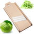 Wooden Cabbage Shredder for Coleslaw (17.7x7 in) - Cabbage Grater for Sauerkraut and Slaw Slicer