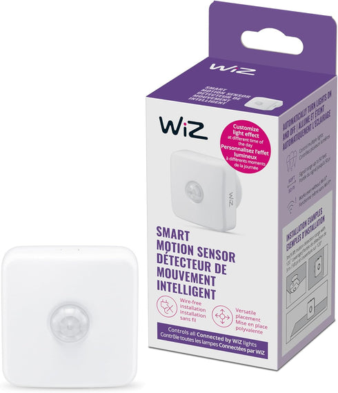 WiZ Connected Indoor Motion Sensor - 1-Pack - Connects to Your Wi-Fi- Works with