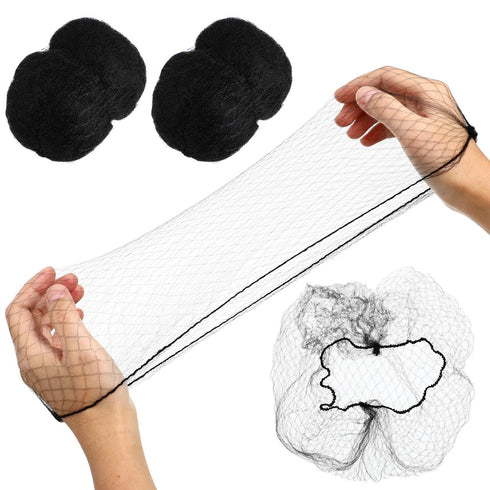 300Pcs Invisible Elastic Hair Nets Mesh Caps for Ballet Medical Lab Food Service Industrial Use Comfortable Secure Fit