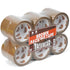 Brown Packing Tape, 12 Rolls Heavy Duty Packaging Tape Refills, 1.88 Inch x 55 Yard for Shipping and Storage