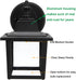 E26 60W Bulbs 1-Pack LIT-PaTH Outdoor Wall Lantern, Wall Sconce as Porch Lighting Fixture, Medium Base Max., Aluminum