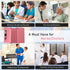 Nursing Clipboard Foldable - 3 Layers Aluminum with Cheat Charts for Students, Nurses, and Doctors