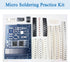 Ovenot SMD/SMT Components Soldering Practice Board Electronic Project Kits DIY Soldering Kit Skill Training Board Led