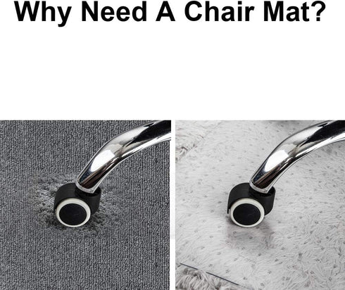 Chairs,36 48 Carpet Mat for Desk Chair, High Pile Carpet Protector Chair Mat, Floor Mats for Rolling x Chair Roller Mat