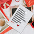RYYike Poem Thank You Card for Men Women, Heartfelt Appreciation Card for Teacher Doctor, Could Not Have Done It