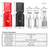 Power Connectors Assortment Kit - Quick-Disconnect Battery Terminals & Modular Terminals (60 PCS/15 Pairs)