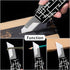 10PCS Aluminum Alloy Utility Knife, Pocket Knife with Clip, Retractable Box Cutter EDC Razor Knives with Blades