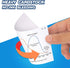 chell 200 Count 3x5 Inch 74 lb. Blank Index Cards Heavyweight, No Bleed-Through, Double Side Unlined, Cover Weight