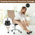 Bell Glides Replacement Caster Wheels for Office Chair or Stool, Fixed Stationary Castors (Bell Glides Short)