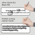 Gel Pens, 6 Pcs 0.5mm Fine Point Black Ink Pens for Smooth Writing, Quick Dry for Journaling, Office School Supplies