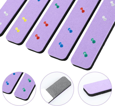 Bulletin Board Cork Board for Walls, Light Purple Pin Board for Office and School Use