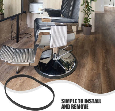 41.5cm OSALADI Salon Chair Rubber Base Ring Gasket Floor Protector Anti-Slip Chair Bottom Guard for Salon Styling