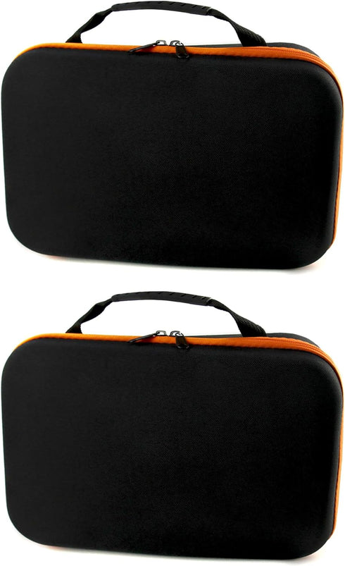 2 Pack 33x22.5x9cm, QWORK Hard Storage Tools Case Replacement, for Store Electric drill and Tool Sharpeners, Case Only