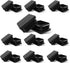 HOWDIA Square Plastic Polyethylene Plug 1"x1" | 20-Pack Protective Caps for Furniture Legs & Tubing