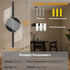 Assimilans 12" 3000K 4000K 6000K 1pack) Modern LED Wall Sconce - Height Spiral Wall Lamp with Acrylic Shade - Indoor