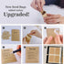Seed Storage Organizers, Set of 80 Resealable Seed Envelopes and Binder Set for Vegetable