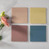 DiverseBee 50 Sheets Pastel Transparent Sticky Notes, 3x3” Clear Sticky Tabs for Planner Accessories