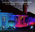 25W 120V 25W Color LED Outdoor Landscape Spotlight with Strobe Lighting - Waterproof RGB Spot Lights for Yard Tree