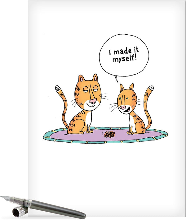 NobleWorks Funny Mother's Day Greeting Card (8.5 x 11 Inch) - Jumbo Comic Humor for Mom