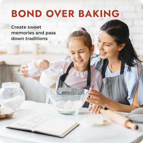 Bakers Recipe Book, Write Your Own Recipes & Record Details, Soft Vegan Leather, 128 Pages