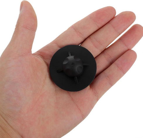 8pcs Zerodeko Outdoor Chair Leg Caps Protective Furniture Pads for Folding Chairs, Black Plastic Anti-Sink Floor