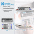 Desk Calculator, 12 Digit Extra Large 4.3-Inch LCD Display, Two Way Power, Big Buttons for Office Use