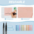 Jutom 39 Pcs Aesthetic Book Annotation Kit, Pencil Case Bag with Highlighter Gel Pen, Sticky Notes, Bible Study Supplies