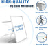 Grtard Dry Erase White Boards, 16'' x 12'' Magnetic Desktop Board with Stand, 10 Markers, 6 Magnets, 2 Erasers