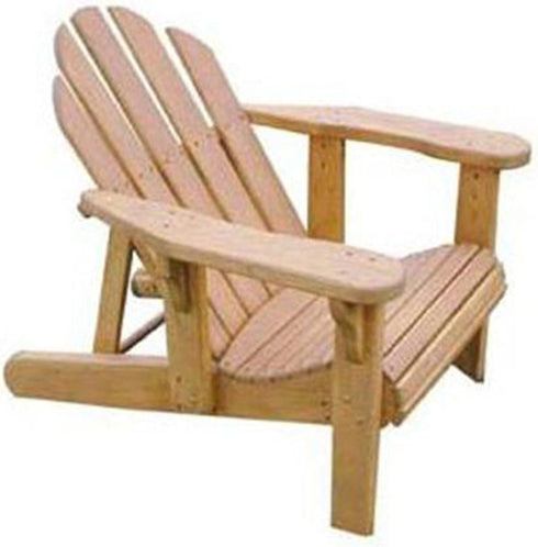 WOODCRAFT Project Paper Plan to Build Adjustable Adirondack Chair - Material Not