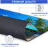 Mouse Pad - Non-Slip Rubber Base Mouse Mat, Waterproof Gaming Square Mouse Pad for Wireless Mouse, Computers, Laptop,