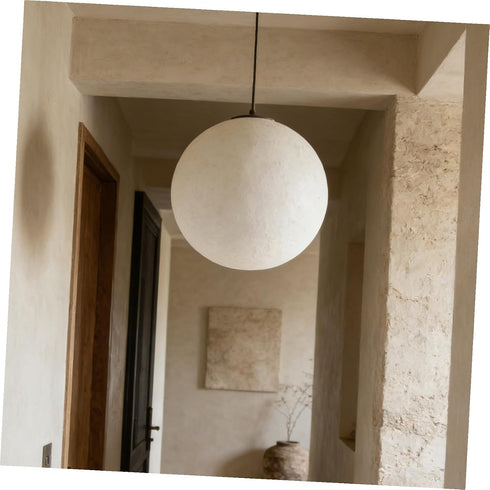 120mm Kisangel Frosted Glass Globe Lampshade round Ball Pendant Light Cover Replacement for Ceiling Fan, Wall Sconce